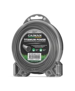 Корд триммерный CAIMAN Titanium Power 3,5 мм/9 м 120 шт./кор.