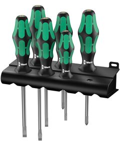 Набор отверток WERA Kraftform Plus 334/6 Lasertip 6 шт + подставка