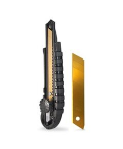 Нож стальной с сегментным лезвием Titanium ARMERO 18мм упаковка-5шт (A511/184)