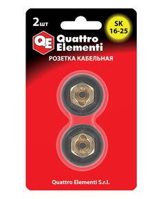 Разъем Quattro Elementi розетка кабельная сварочного аппарата SK 16-25 (до 200 А )
