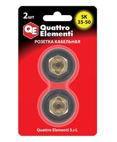 Разъем Quattro Elementi розетка кабельная сварочного аппарата SK 35-50 (до 315 А)