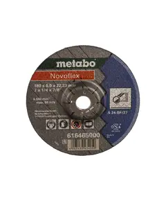 Диск зачистной METABO 180_22_6 прямой А30 сталь (616465000)