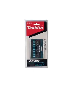 Набор бит MAKITA Impact Black 50 мм 10 шт (PH1,PH2,PH3,PZ1,PZ2,PZ3,T15,T20,T25,T30 )