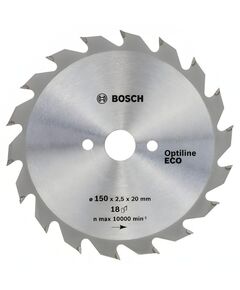 Диск пильный BOSCH 150_20/16_18 по дереву OPTILINE ECO (2608641783)