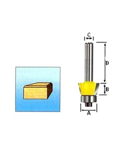 Фреза MAKITA кромочная конусная 22° 19,9х9,5х8х32х2Т