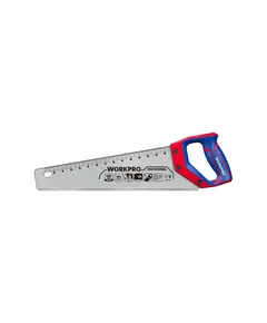 Ножовка по дереву WORKPRO 500 мм, SK5, 7TPI WP215007