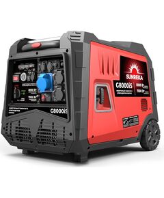 Электростанция инверторная SUNREKA G8000iS, 8 кВт, 1-Ф, электростартер