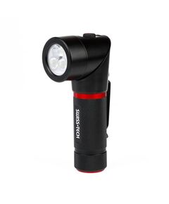 Фонарик с поворотной головой 4AAA 70/30 м, алюминиевый корпус SWISS+TECH