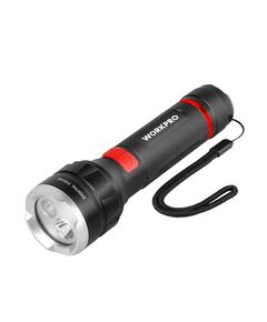 Фонарик светодиодный WORKPRO 370-750LM, перезаряжаемый