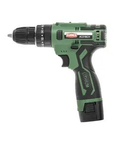 Аккумуляторная дрель ударная Hammer ACD16CH, 16 В, 2x2 Ач Li-ION, 10 мм, 0-350/0-1350 об/мин, 30 Нм, кейс
