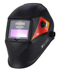 Маска сварщика WELDER PRO Ф4 СБ, "Хамелеон" 90х35мм DIN 9-13 (Внеш. регул) в коробке