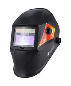 Маска сварщика WELDER PRO Ф6 REAL COLOR, "Хамелеон" 93х43мм DIN 4/9-13 (Внеш. регул) в коробке