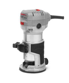 Фрезер CROWN CT11023 кромочный, 710 Вт, 13000-33000 об/мин, цанги 6/8, высота хода 0-20 мм, 1.45 кг