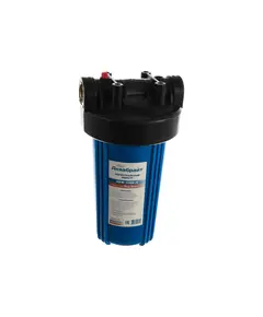 Колба Аквабрайт АБФ-10ББ-Л для холодной воды, Big Blue 10", подключение 1 дюйм. Комплектация: Корпус фильтра, ключ и 4 самореза.