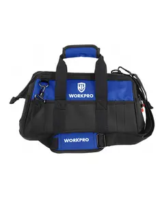 Сумка WORKPRO для инструментов на молнии с ремнем, полиэстер 640D, 510 мм, водонепр. покрытие
