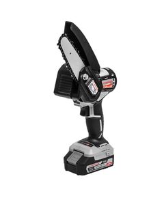 Аккумуляторная пила цепная ИНТЕРСКОЛ ПЦА-4/18ВМ МультиМАКС, 18 В, 10 см, c АКБ 2.5 Ач и ЗУ, в МультиБОКС-100 (755.1.3.47)