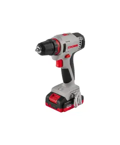 Аккумуляторный шуруповерт CROWN CT21082H-2 BMC, 14 В, 2*2 Ач, Li-ion, 0-380/0-1250 об/мин, 21/35 Нм, БЗП 10 мм, 1.24 кг