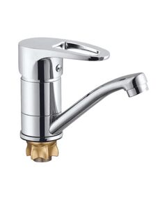 Смеситель ZEGOR PDF4-B180 для умывальника на гайке 15 см