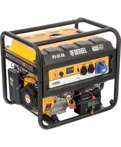 Электростанция бензиновая DENZEL PS-55EA, 5.5 кВт, 230 В, 25 л, коннектор автоматики, электростартер