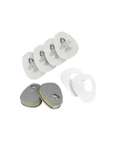 Фильтр JETA SAFETY 6541, противогазовый для защиты от органических, неорганических, кислых газов и аммиака класса A1B1E1K1 (2 шт)