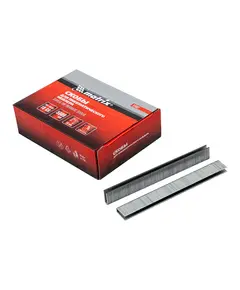 Скобы Matrix 18GA для пневматического степлера 1.25х1.0 мм, длина 16 мм, ширина 5.7 мм, 5000 шт