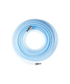 Шланг пневматический Stels ПВХ, 10x16мм, 18 бар, армированный, прозрач., быстросъем, 30 м