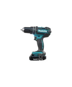 Аккумуляторная дрель ударная MAKITA DHP482SYE, LXT 18 В, 13 мм, 62/36 Нм (2x1.5 Ач, з/у)