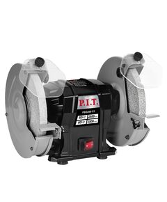 Точило P.I.T. PBG200-C3, 500 Вт, 2950 об/мин, Ø 200х12,7х20/200х16х20 мм, пылезащита