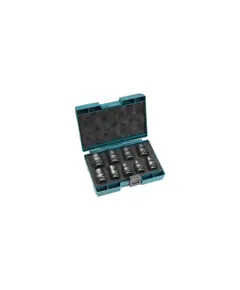 Набор ударных головок MAKITA Impact Black 1/2", 9 шт. (8,10,13,16,17,18,19,21,24 мм)