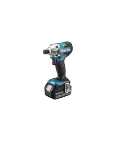 Аккумуляторный винтоверт ударный MAKITA DTD156RFE, LXT 18В, 1/4", 155 Нм (2x3.0 Ач, з/у)