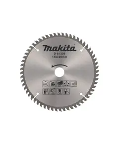 Диск пильный MAKITA 165x20x2.2/1.4x60T, универсальный для алюминия/дерева/пластика  (D-81206)