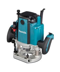Фрезер MAKITA RP1802X02, погружной, 1850 Вт, 23 000 об/мин, гл. погруж. 0-70 мм, цанга 12 мм, пл. пуск, защ. от непр. включения, микролифт