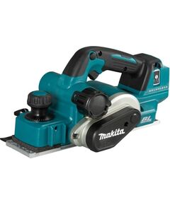 Аккумуляторный рубанок MAKITA DKP181RT, LXT BL 18В, ADT, AWS, макс. глуб. 3 мм, ширина 82 мм, 1*5,0 Ач, быстрое ЗУ