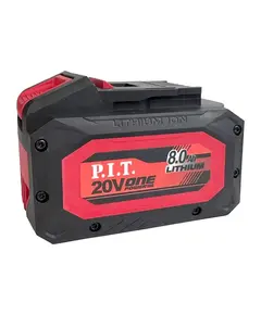 Аккумулятор P.I.T. PH20-8.0, OnePower (20В/40В, 4Ач/8Ач, Li-Ion, индикация заряда, плата)