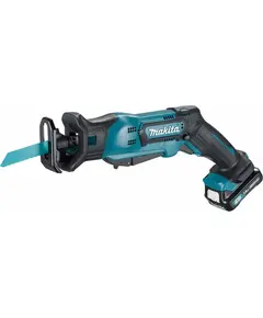 Аккумуляторная пила сабельная MAKITA JR103DWAE, CXT 12В max, ход 13 мм, рез 50 мм, 2х2.0 Ач, з/у