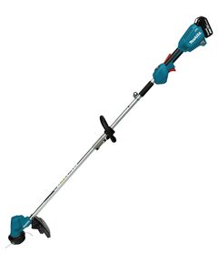 Аккумуляторный триммер MAKITA DUR192LSF, LXT BL 18В, 460 Вт, D-рук., d-30 см, M10xLH, разбор. вал, BL1830B, стандартная зарядка DC18SD