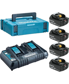 Набор MAKITA PSK MKP2PT184 (BL1850Bx4шт., DC18RD, кейс MAKPAC тип 2)