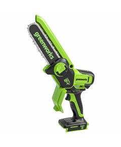 Аккумуляторная пила цепная GREENWORKS CS2410AA1, 24 В, мини 10 см, без АКБ и ЗУ