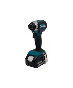 Аккумуляторный винтоверт ударный MAKITA DTD153SF, LXT 18В BL XPT, 1/4", 170 Нм, 1x3,0 Ач, з/у, кейс
