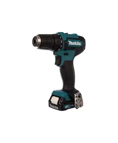 Акк. шуруповерт MAKITA DF333DWYE, 12 В, 2*1.5 Ач, 20 полож., 30 Нм, 0-450/0-1700 об/мин, БЗП 10 мм, 1.1 кг