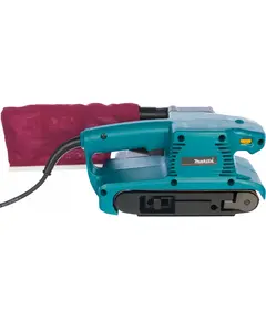 Ленточная шлиф.машина MAKITA 9911K, 650Вт 76х457мм 75-270м/мин 2.6кг кейс пласт.