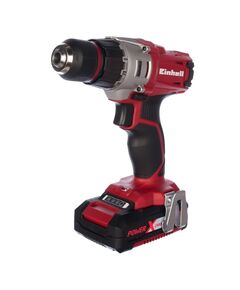 Акк. шуруповерт EINHELL PXC TE-CD 18/2 Li, 18 В, 44 Нм, 20+1, 0-350/1250 об/мин, БЗП 10 мм, 1.39 кг, кейс пласт.