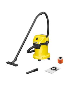 Пылесос KARCHER WD 3 V-17/4/20 *EU, 1000 ВТ, 17 л, бак пластмасса
