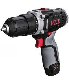 Акк. шуруповерт P.I.T. PBM12K-10A/2 X-DRIVER, 12 В, 22 Нм, 10 мм, 2 ск, 0-350/1350, 2х2,0 Ач, ЗУ,  кейс