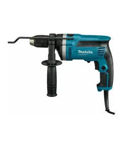 Дрель ударная MAKITA M8101KB, 710 Вт, 3200 об/мин., БЗП, бетон 16 мм, 1 скорость, рукоятка + кейс