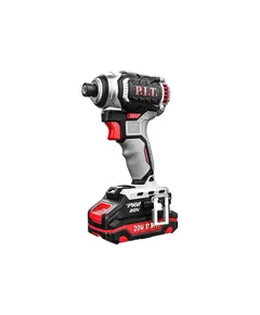 Акк. винтоверт ударный P.I.T. PSD20H-170A/1, 1*2 Ач, 20 В, 300 Нм, квадрат 1/4", кейс