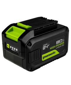 Аккумулятор GREENWORKS G24HP8, 24 В, 8 Ач, Li-ion, 1.18 кг (2957907)