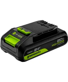 Аккумулятор GREENWORKS G24HP2, 24 В, 2 Ач, Li-ion (2957707)