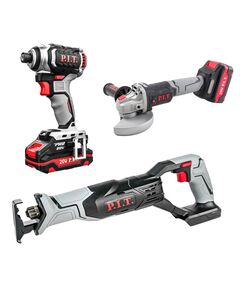Акк. винтоверт P.I.T. PSD20H-170A/2 + УШМ PWS20H-125A/1, + подарок PSA20H-115A