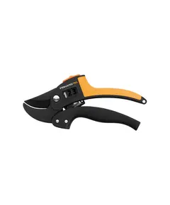 Секатор контактный FISKARS PowerStep с храповым механизмом